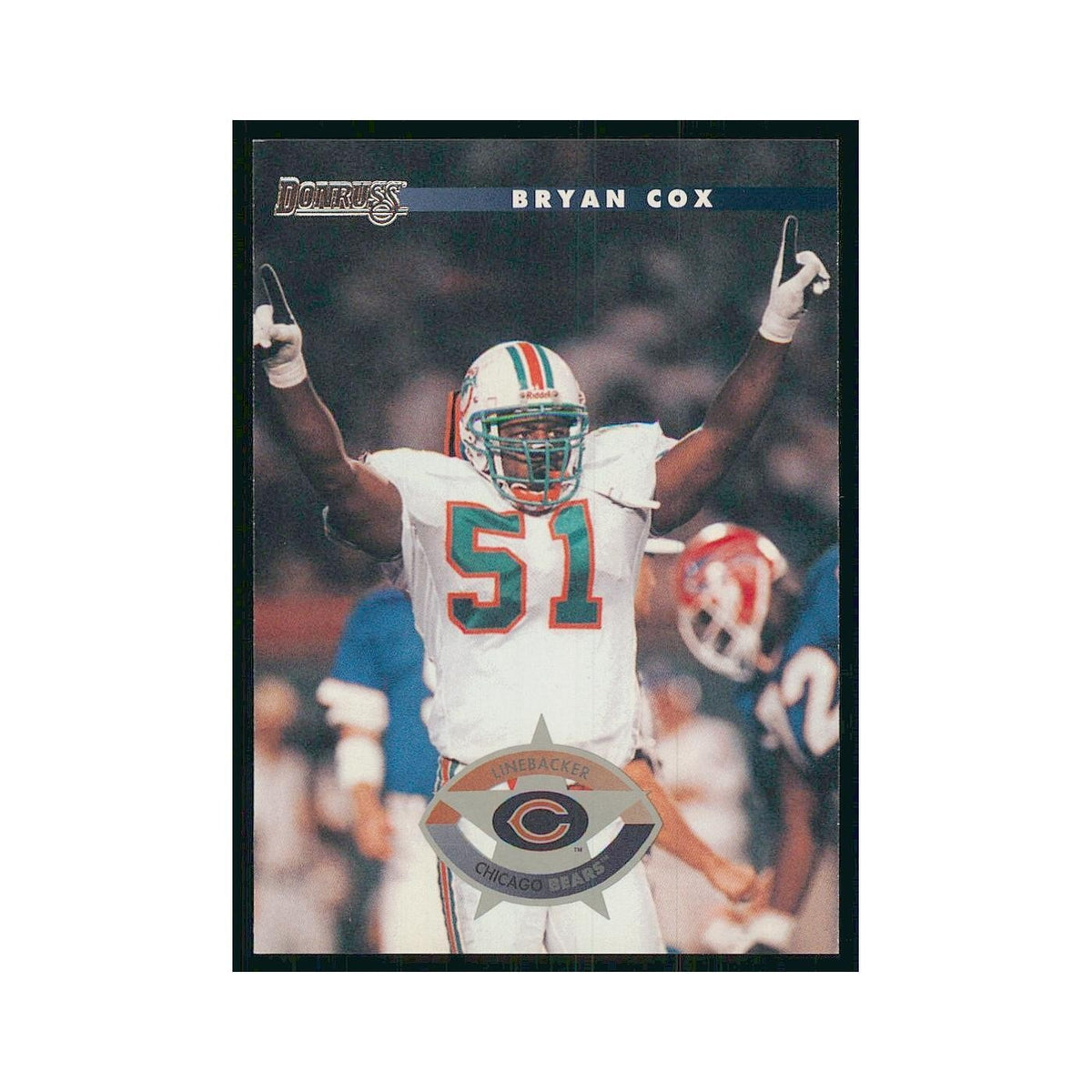 1996 Donruss Press Proofs Bryan Cox Bears #123