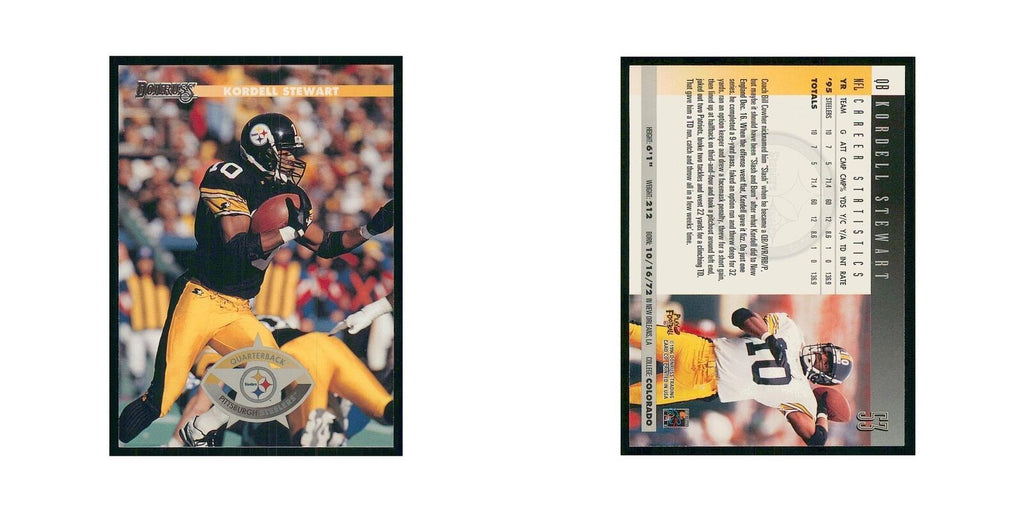 1996 Donruss Kordell Stewart Steelers #53