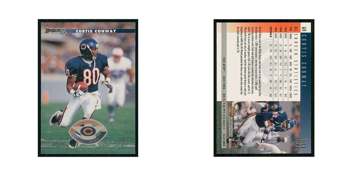 1996 Donruss Curtis Conway Bears #184