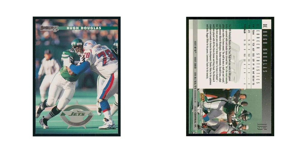 1996 Donruss Hugh Douglas Jets #115