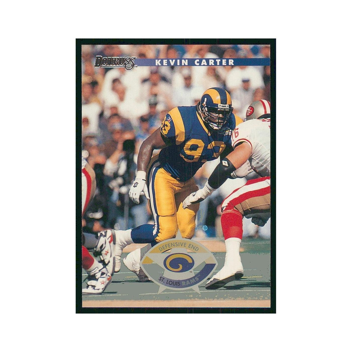 1996 Donruss Kevin Carter St. Louis Rams #55