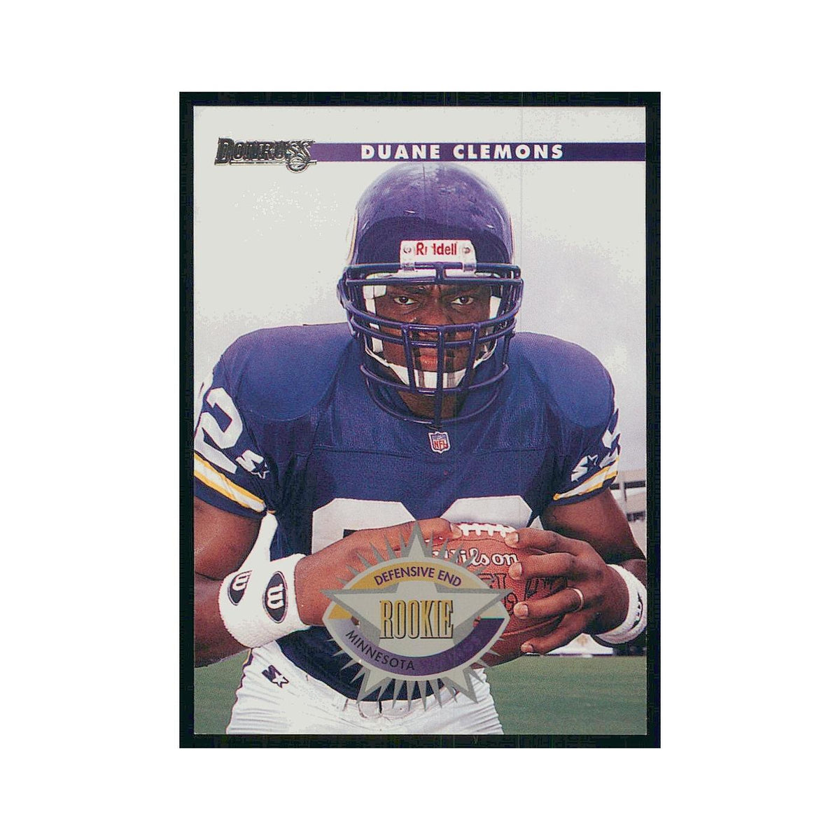 1996 Donruss Duane Clemons RC Vikings #224