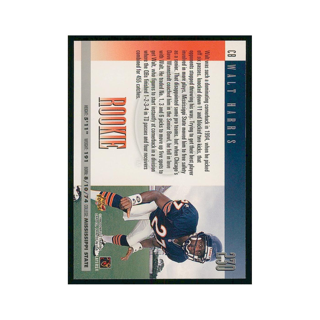 1996 Donruss Walt Harris RC Bears #230