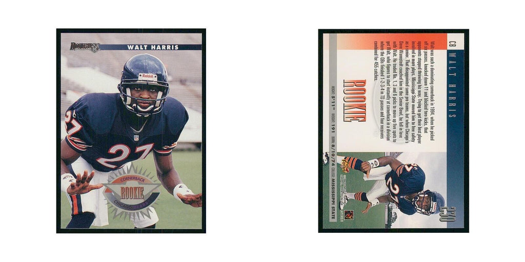 1996 Donruss Walt Harris RC Bears #230