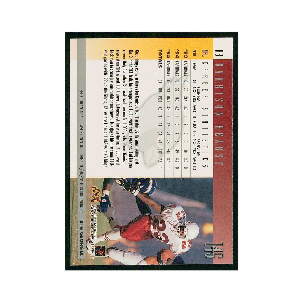 1996 Donruss Garrison Hearst Cardinals #145
