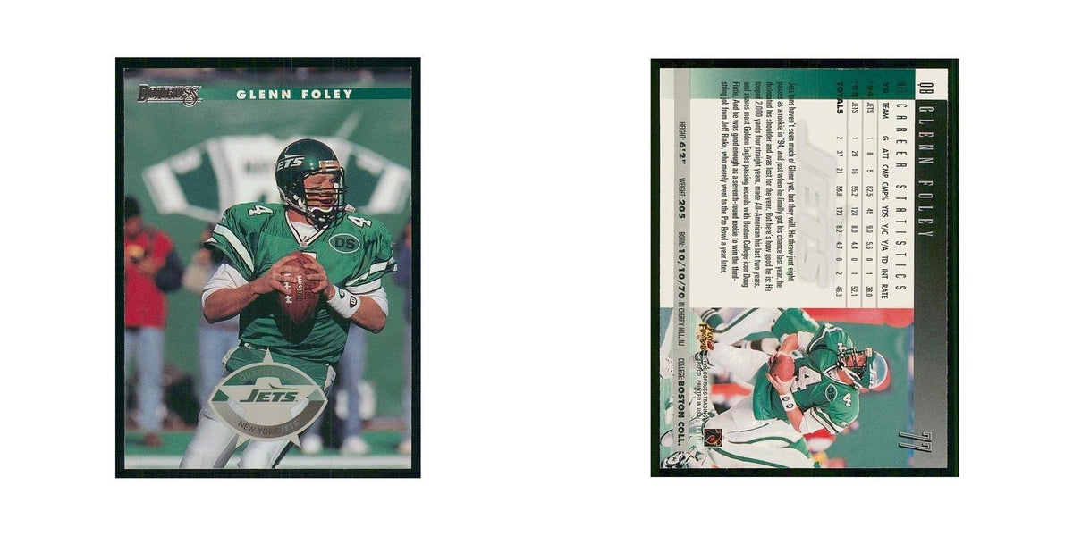 1996 Donruss Glenn Foley Jets #77
