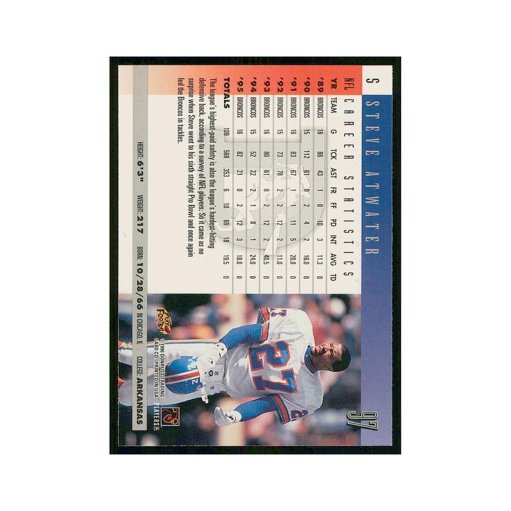 1996 Donruss Steve Atwater #97