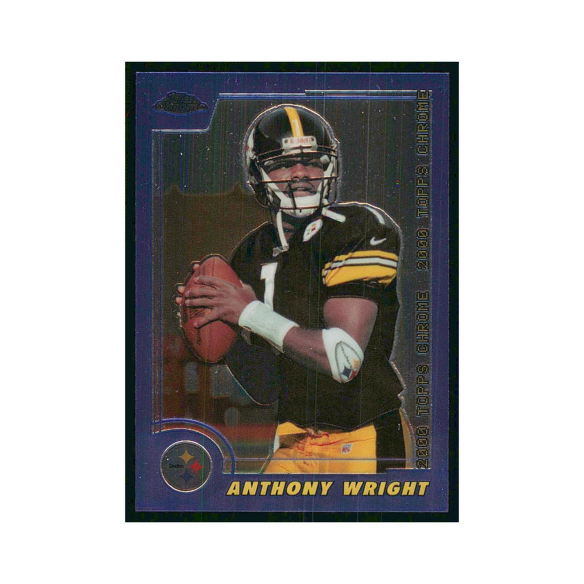 2000 Topps Chrome Anthony Wright RC Steelers #44