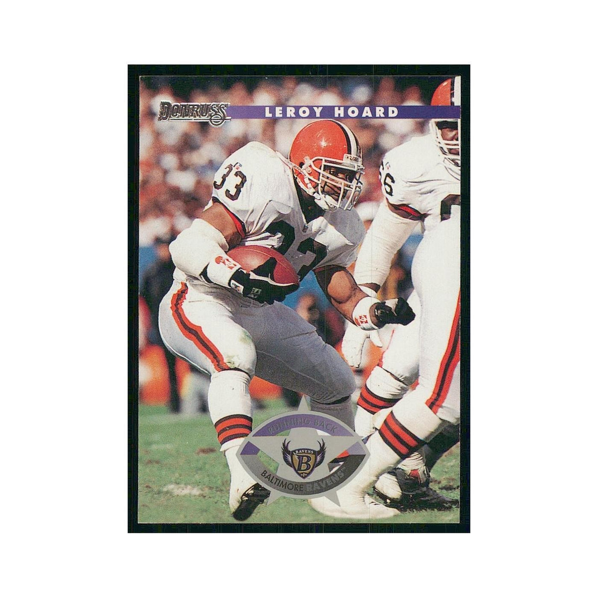 1996 Donruss Leroy Hoard Ravens #199