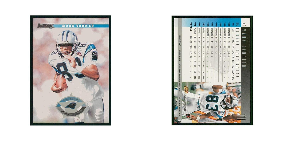 1996 Donruss Mark Carrier Panthers #111
