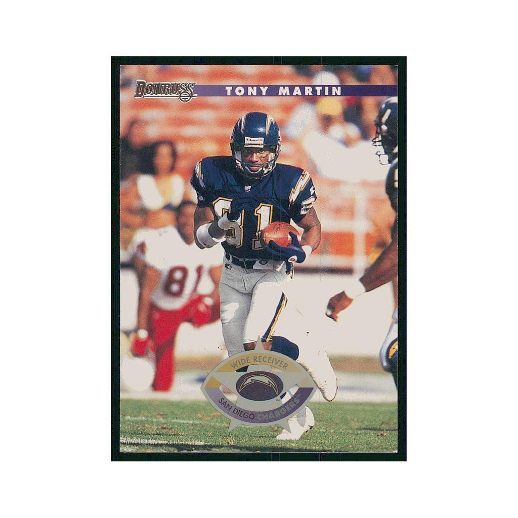 1996 Donruss Tony Martin San Diego Chargers #186