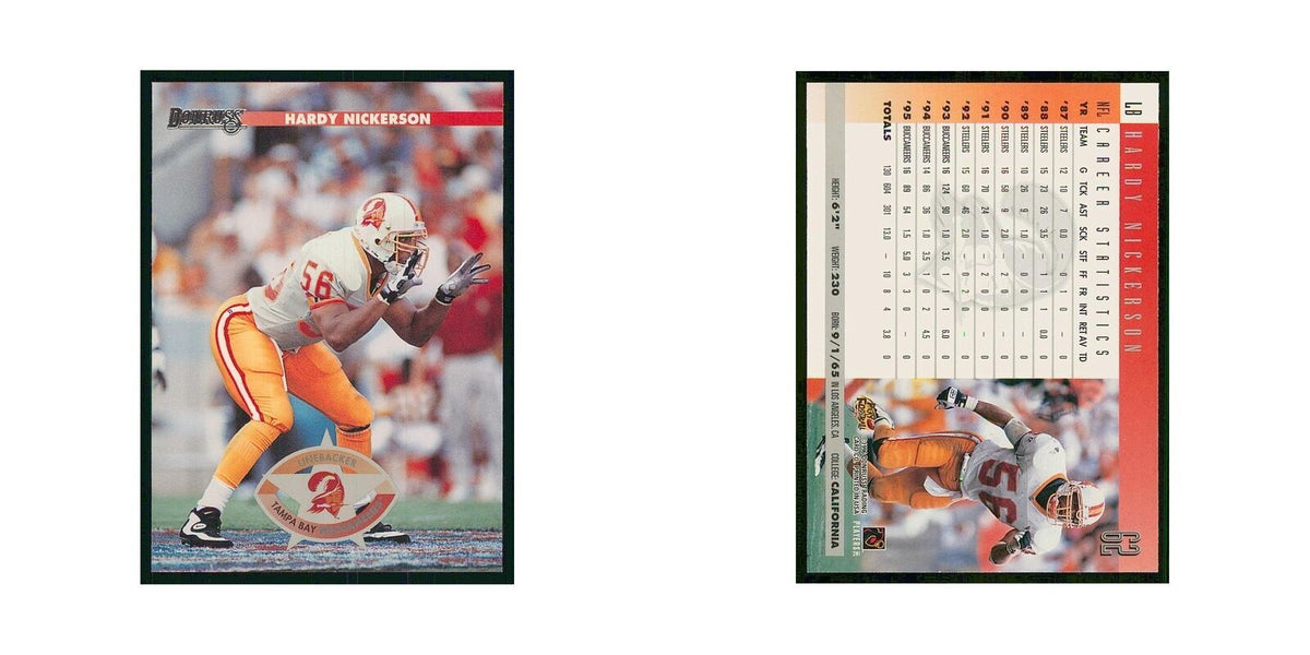 1996 Donruss Hardy Nickerson Buccaneers #62