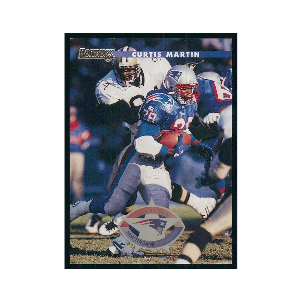 1996 Donruss Curtis Martin Patriots #162