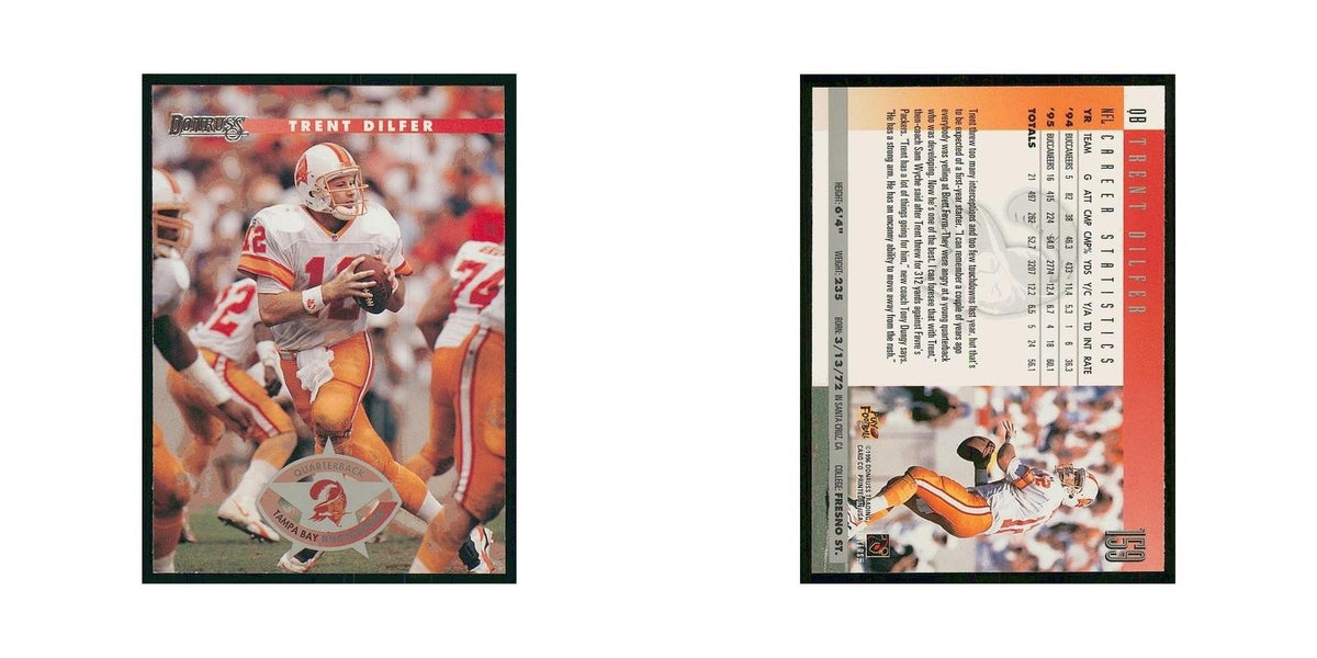 1996 Donruss Trent Dilfer Buccaneers #159