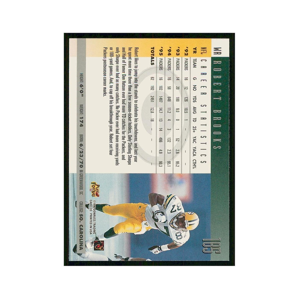 1996 Donruss Robert Brooks Packers #185