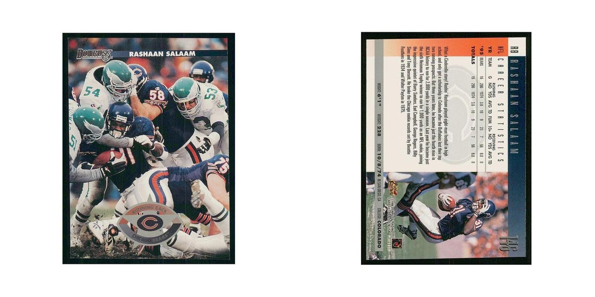 1996 Donruss Rashaan Salaam Bears #146