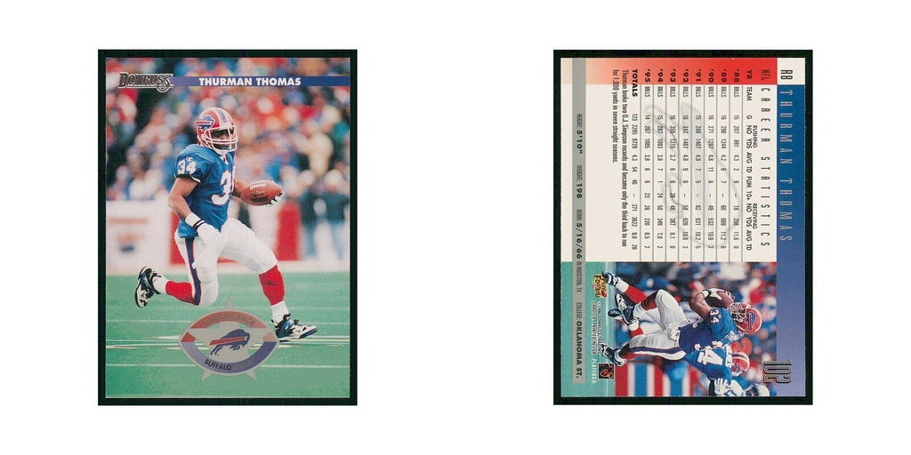 1996 Donruss Thurman Thomas Bills #102