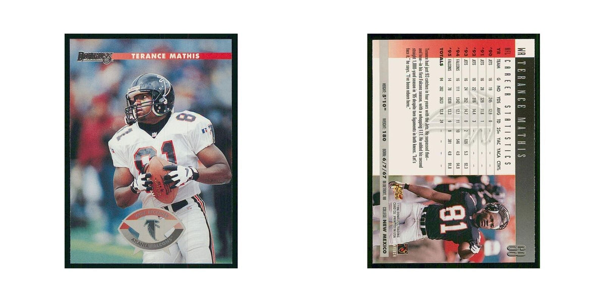1996 Donruss Terance Mathis Falcons #68
