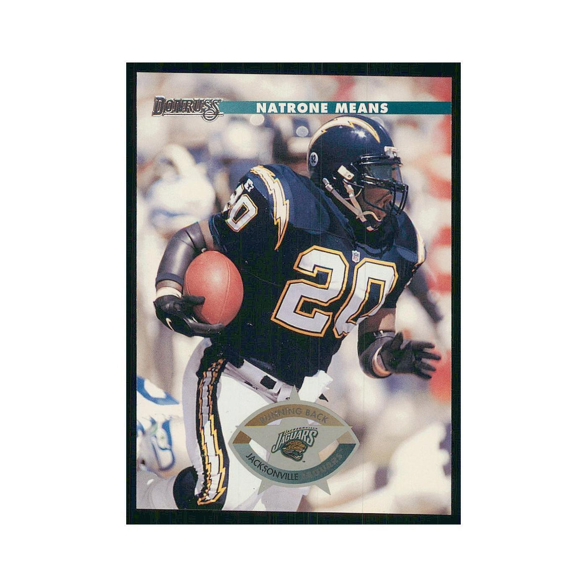 1996 Donruss Natrone Means Chargers #182