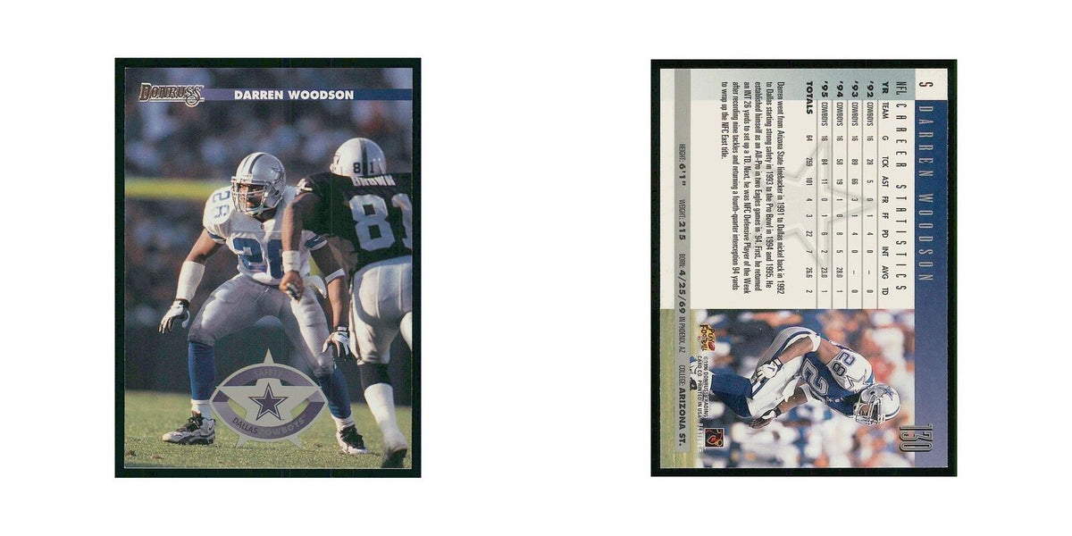 1996 Donruss Darren Woodson Cowboys #130