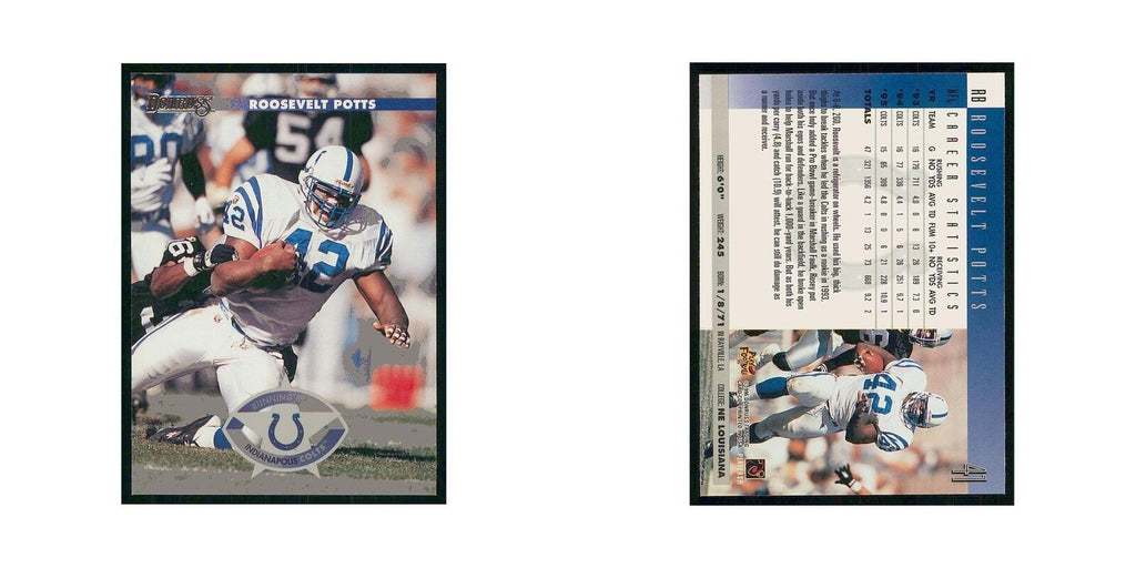 1996 Donruss Roosevelt Potts Colts #41
