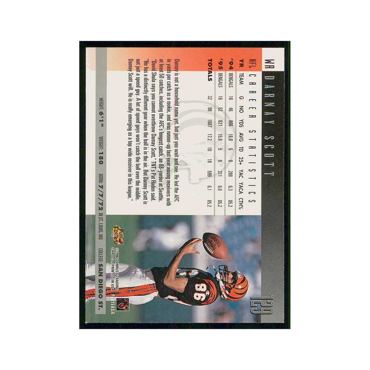 1996 Donruss Darnay Scott #129