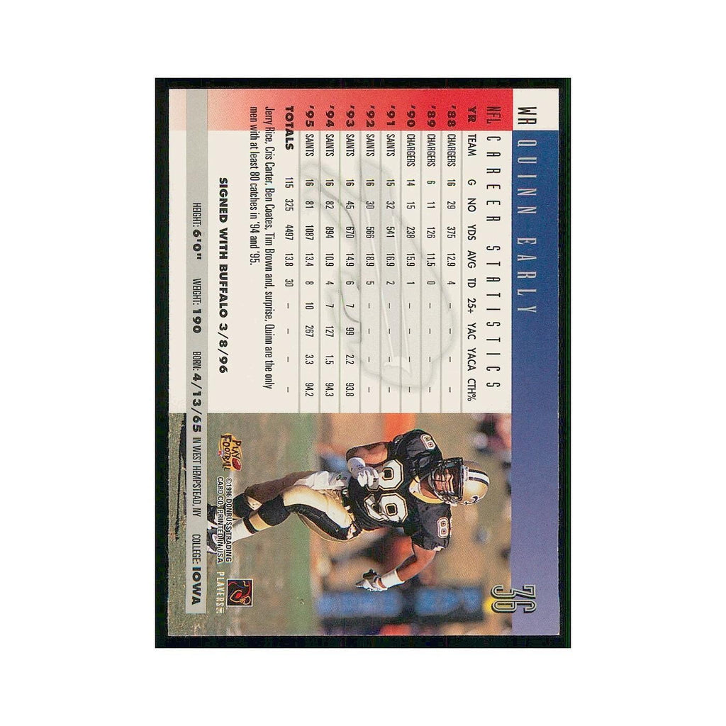 1996 Donruss Quinn Early Bills #36
