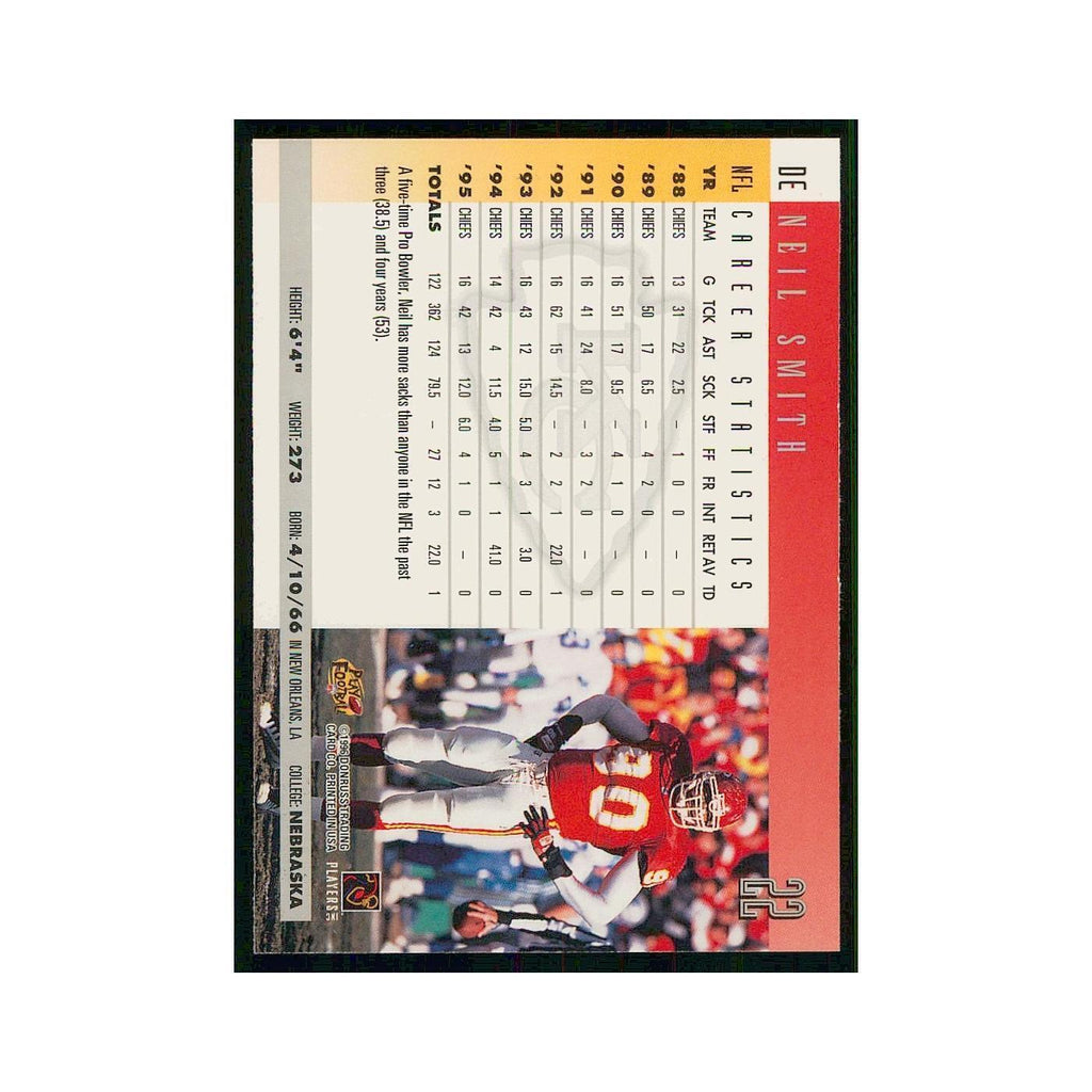 1996 Donruss Neil Smith Chiefs #22