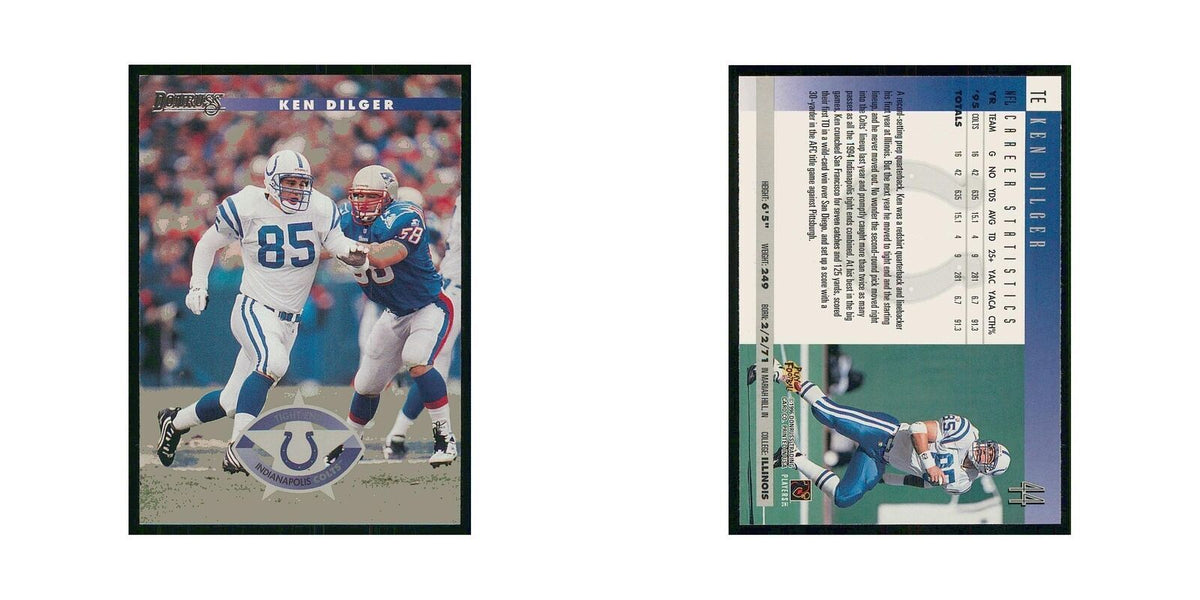 1996 Donruss Ken Dilger Colts #44