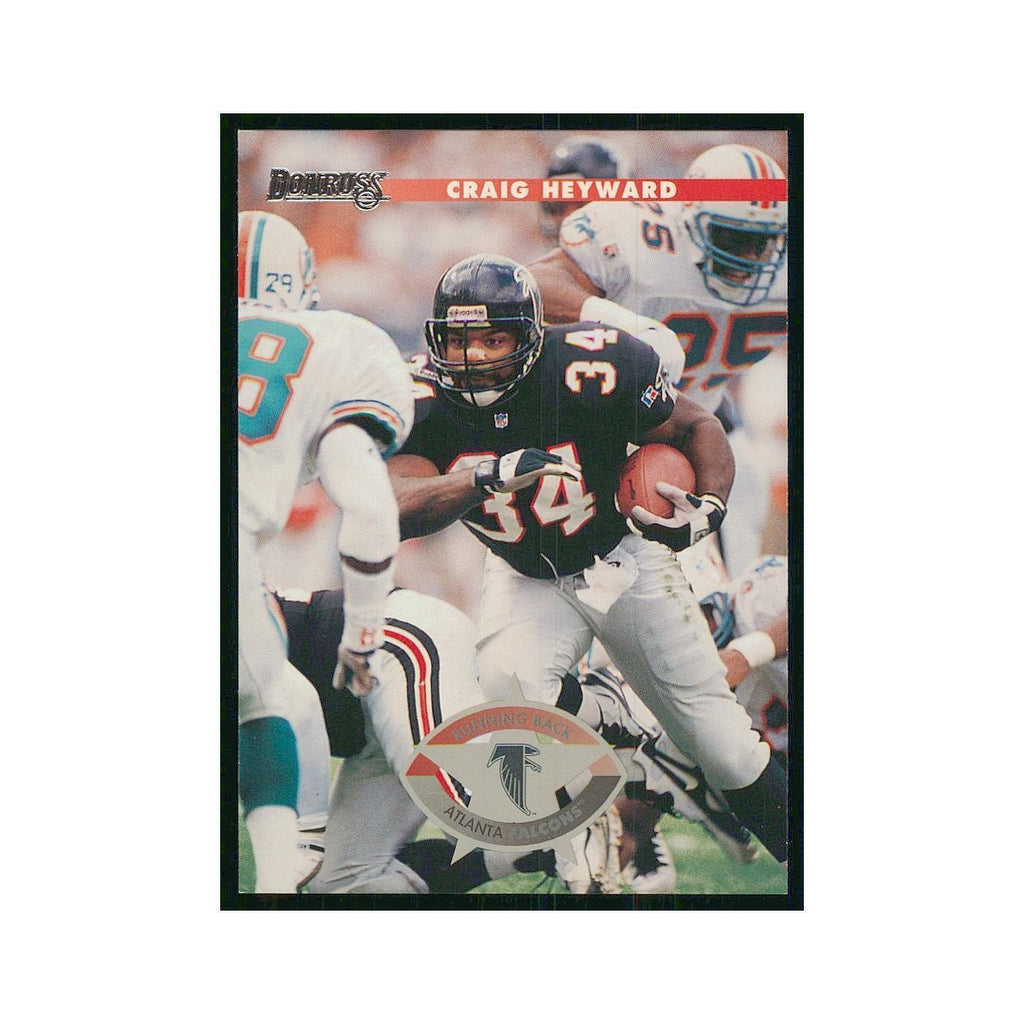 1996 Donruss Craig Heyward Falcons #7