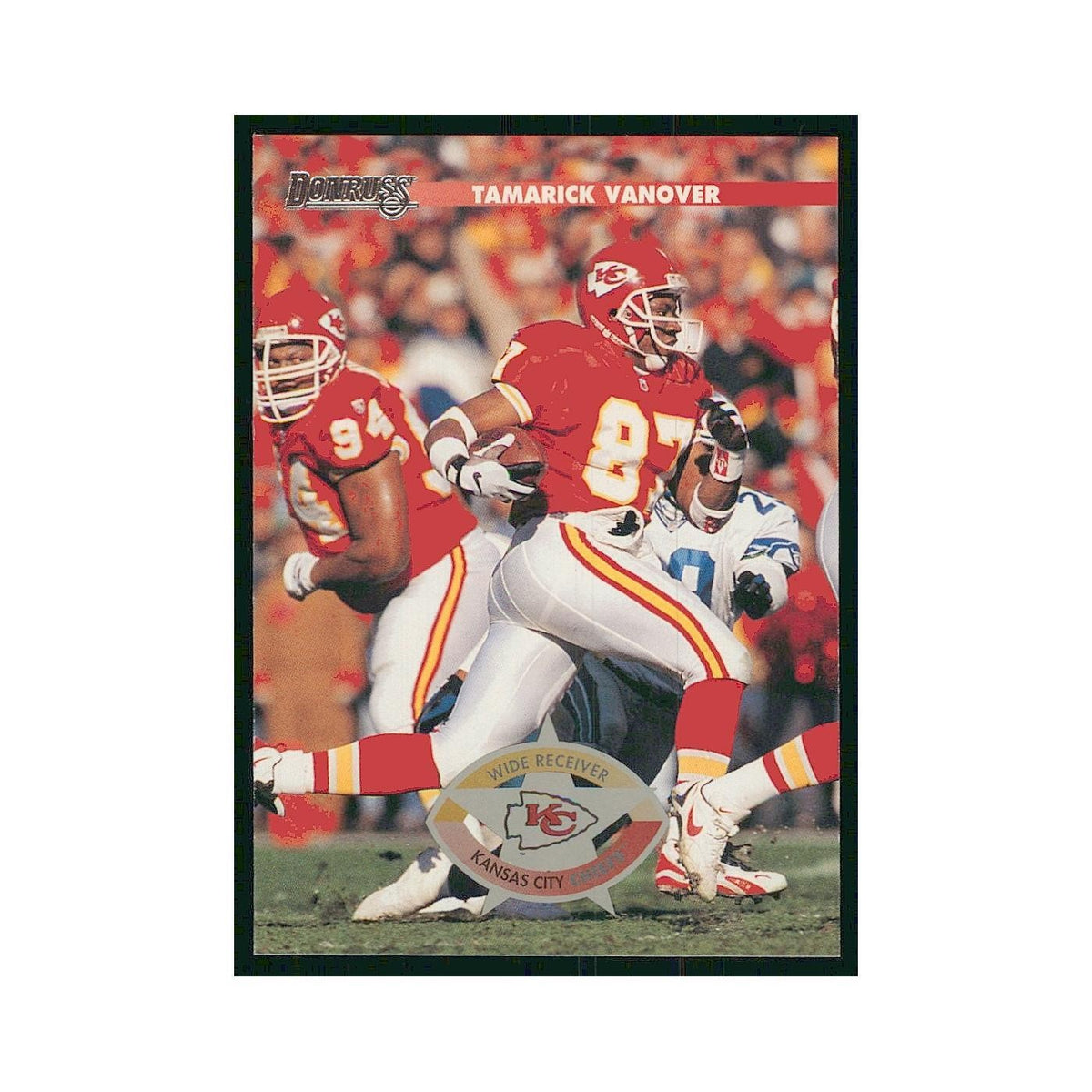 1996 Donruss Tamarick Vanover Kansas City Chiefs/Seattle Seahawks #124