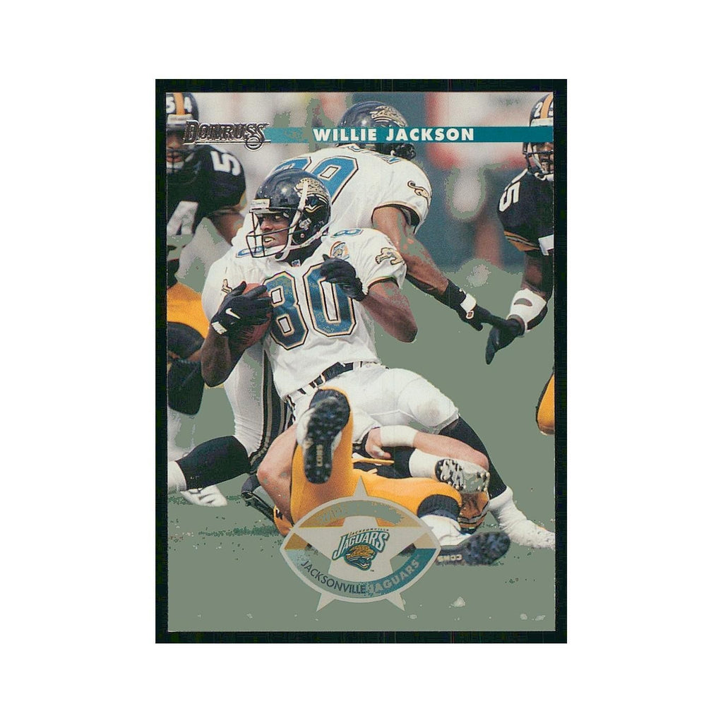 1996 Donruss Willie Jackson Jaguars #25