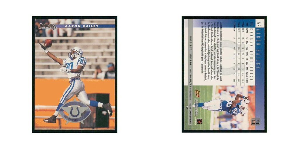 1996 Donruss Aaron Bailey #128