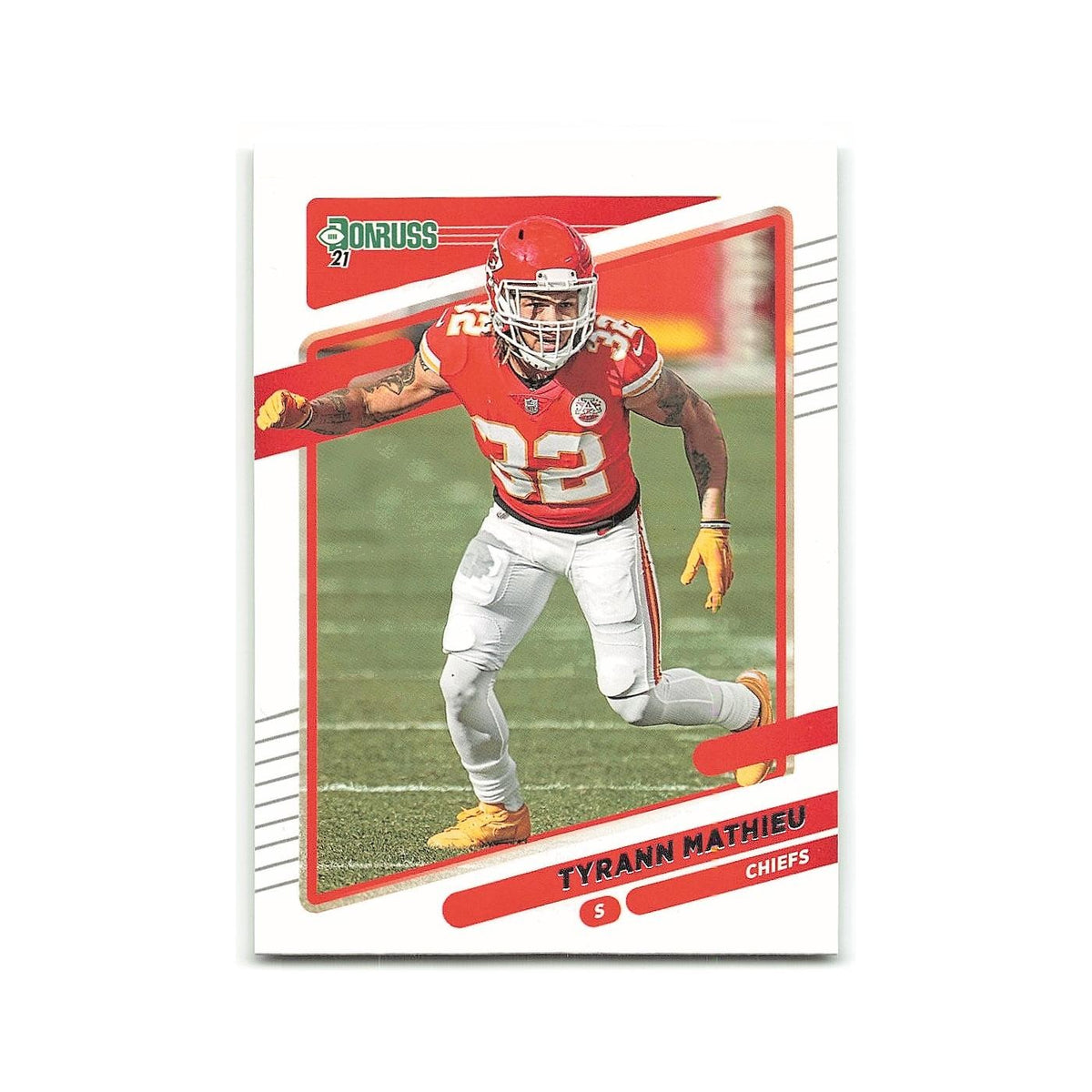 Tyrann Mathieu 2021 Donruss #119 Kansas City Chiefs Football Card NM