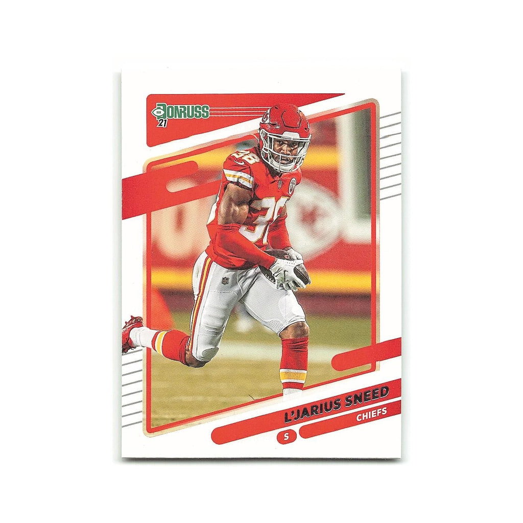 L'Jarius Sneed 2021 Donruss #122 Kansas City Chiefs Football Card NM