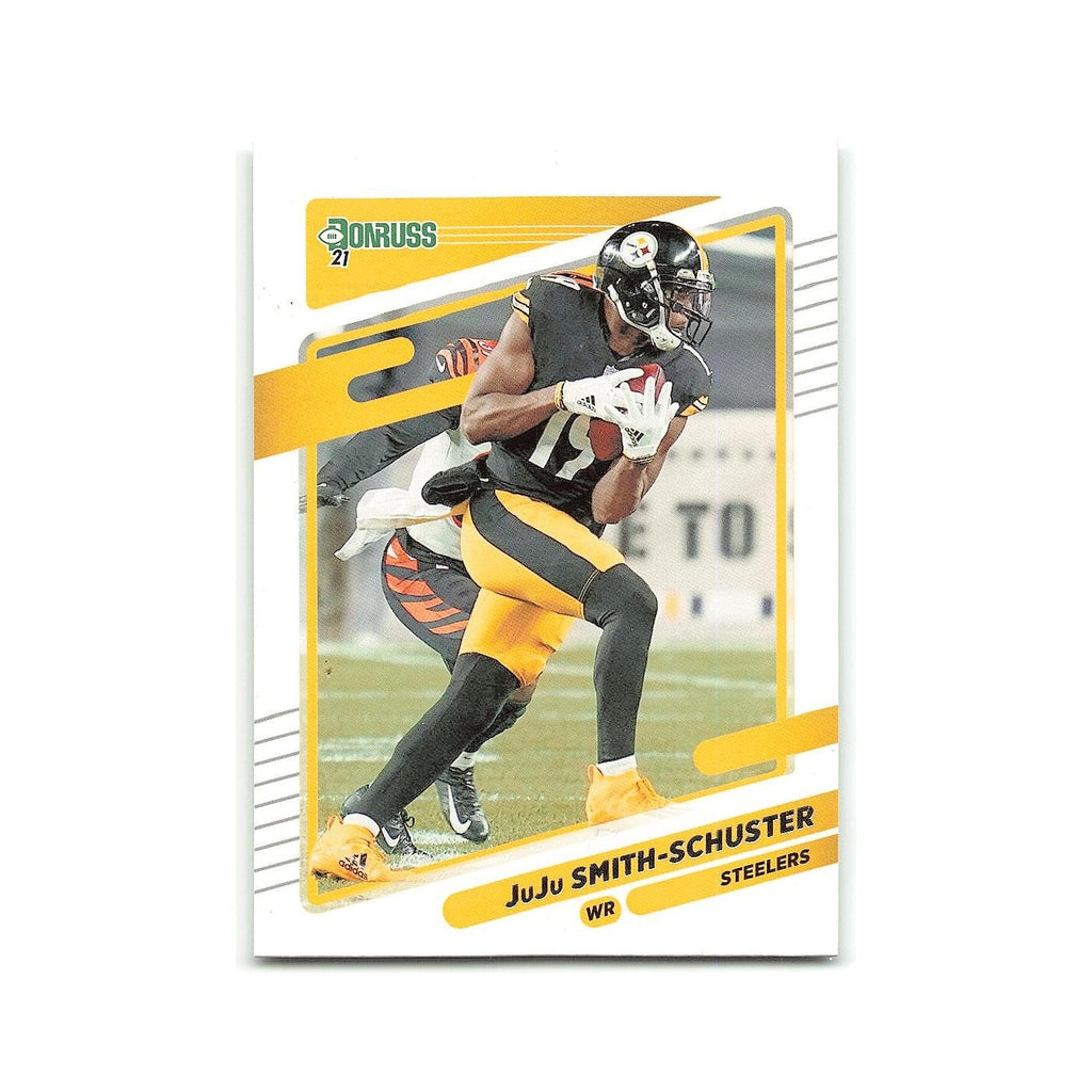 JuJu Smith-Schuster 2021 Donruss #20 Pittsburgh Steelers Football Card NM