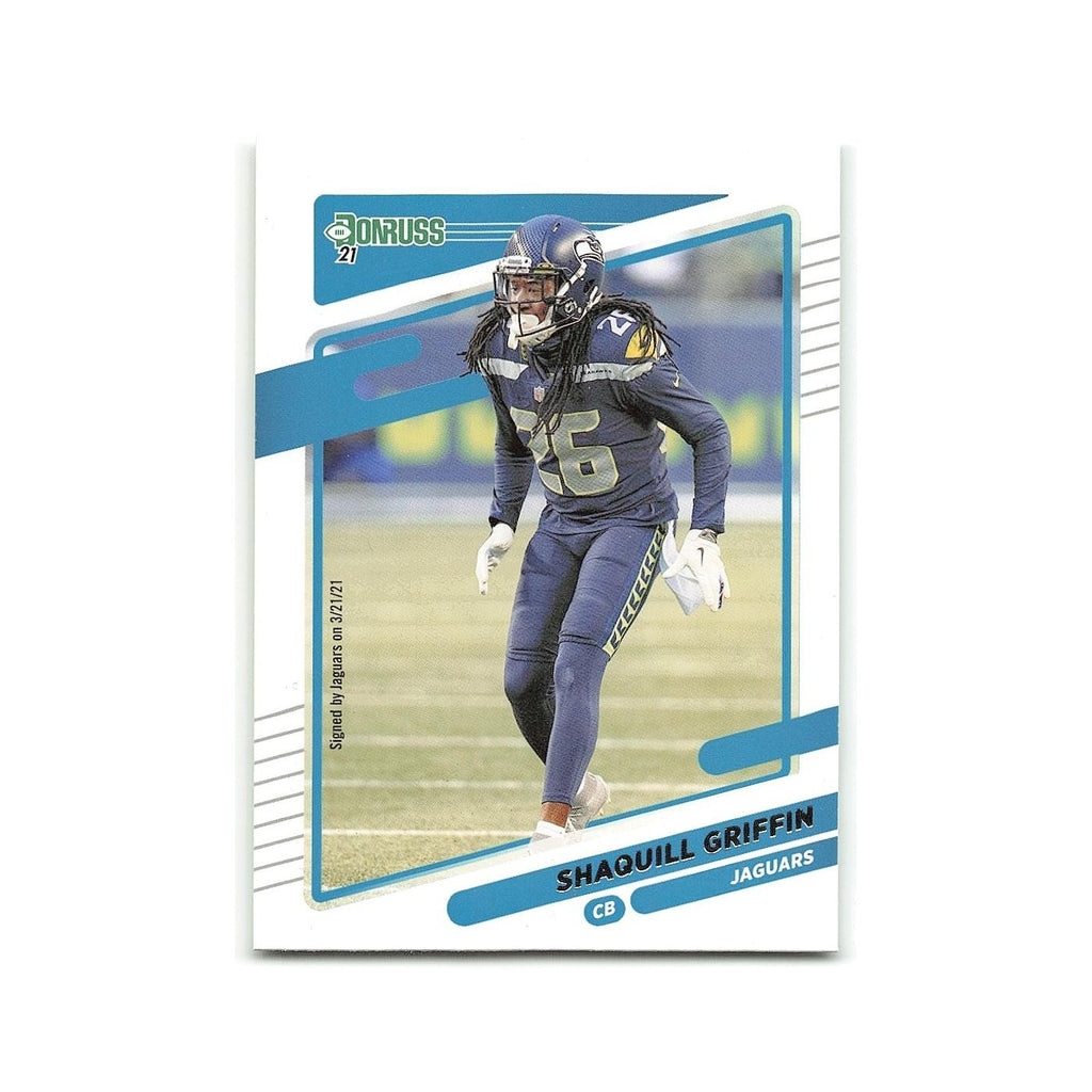 Shaquill Griffin 2021 Donruss #35 Jacksonville Jaguars Football Card NM