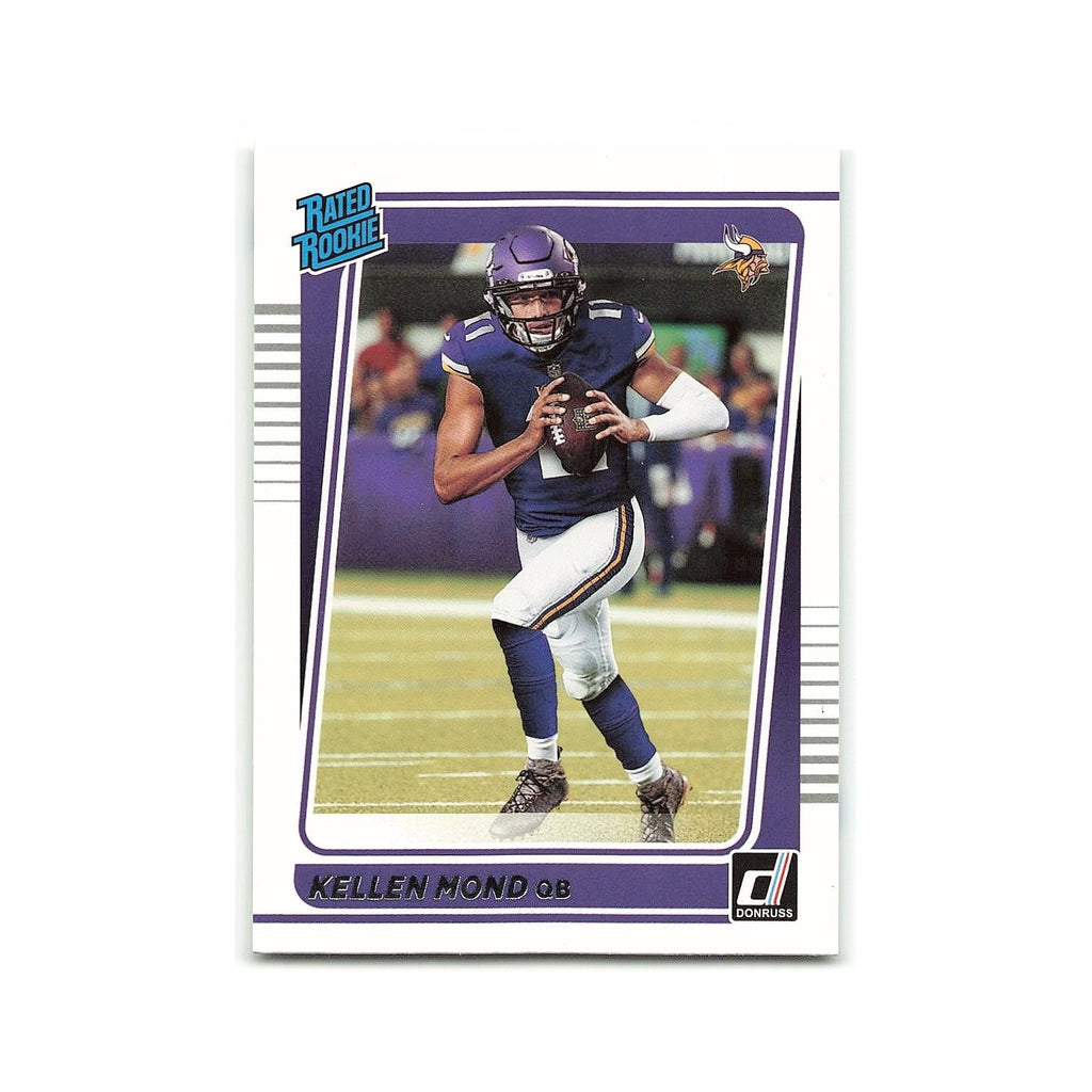 Kellen Mond 2021 Donruss #256 Minnesota Vikings Football Card NM