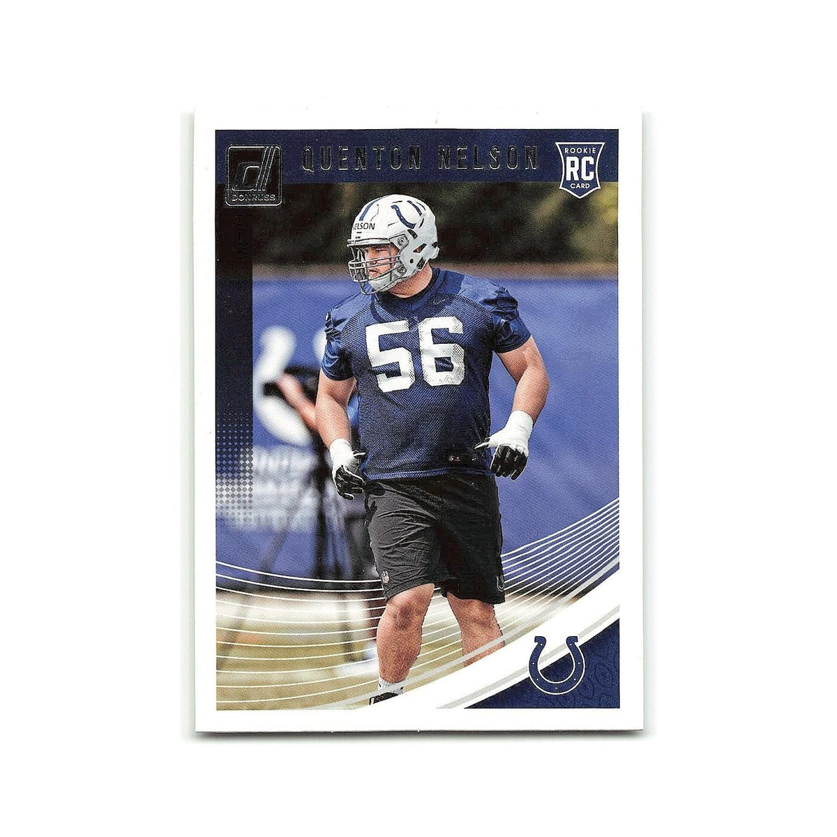 Quenton Nelson Rookie 2018 Donruss #351 Indianapolis Colts Football Card NM