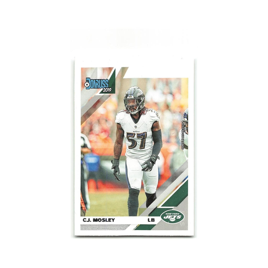 C.J. Mosley 2019 Donruss #31 New York Jets Football Card NM