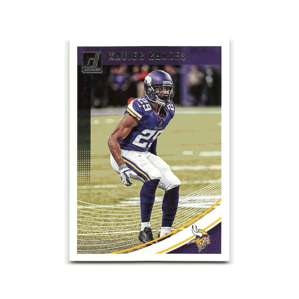 Xavier Rhodes 2018 Donruss #181 Minnesota Vikings Football Card NM