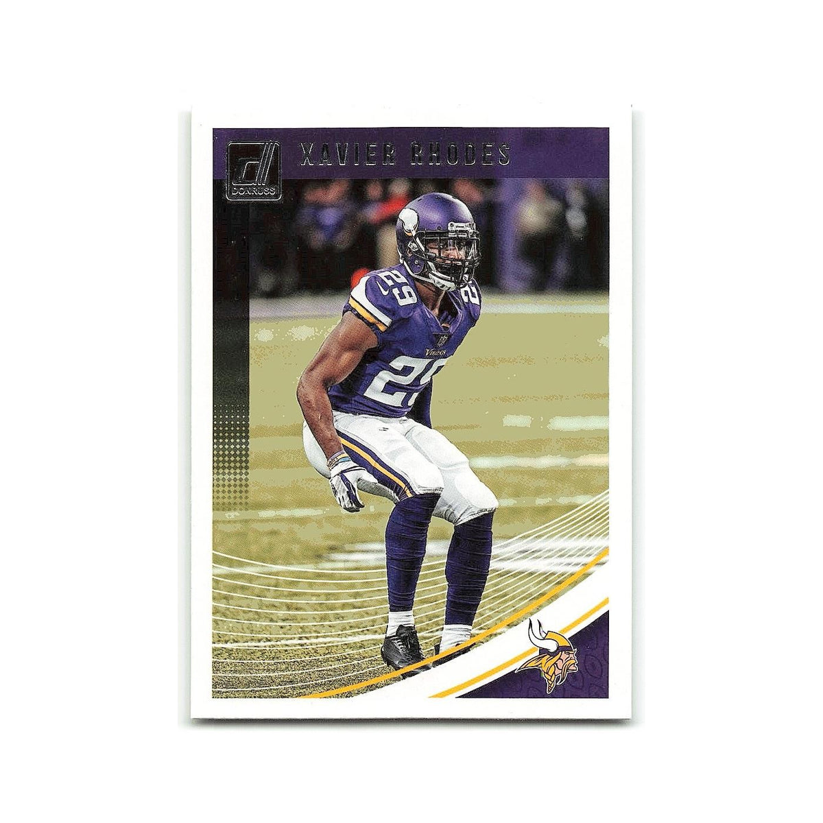 Xavier Rhodes 2018 Donruss #181 Minnesota Vikings Football Card NM