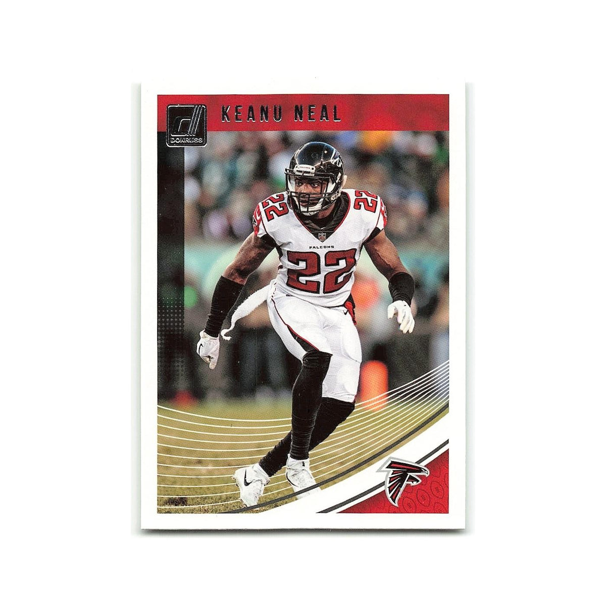 Keanu Neal 2018 Donruss #16 Atlanta Falcons Football Card NM