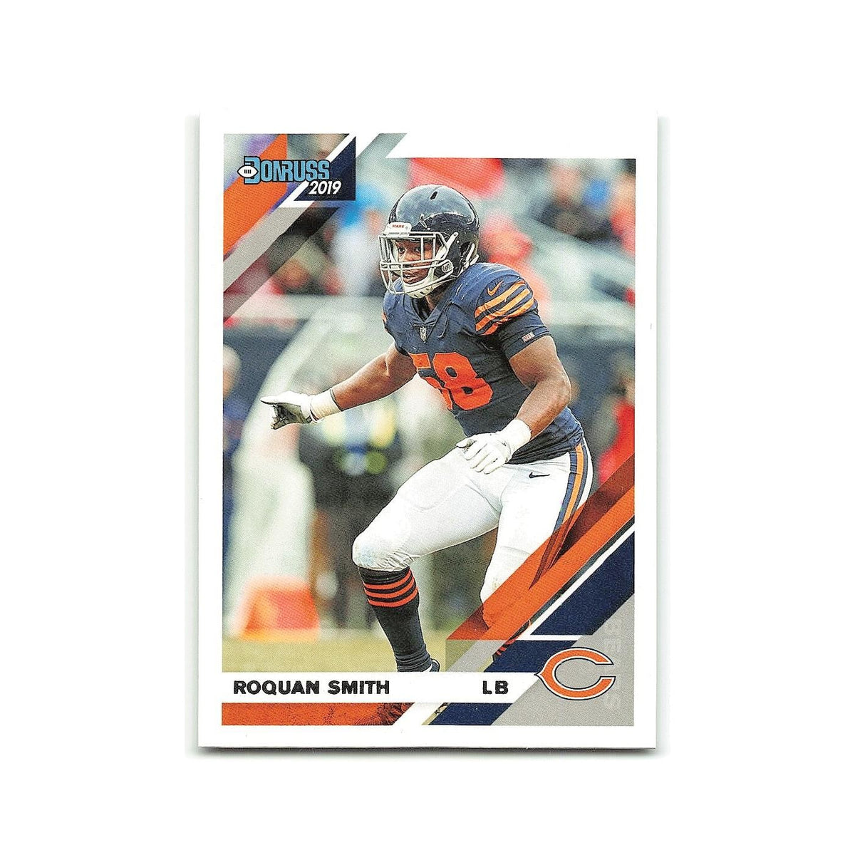 Roquan Smith 2019 Donruss #54 Chicago Bears Football Card NM