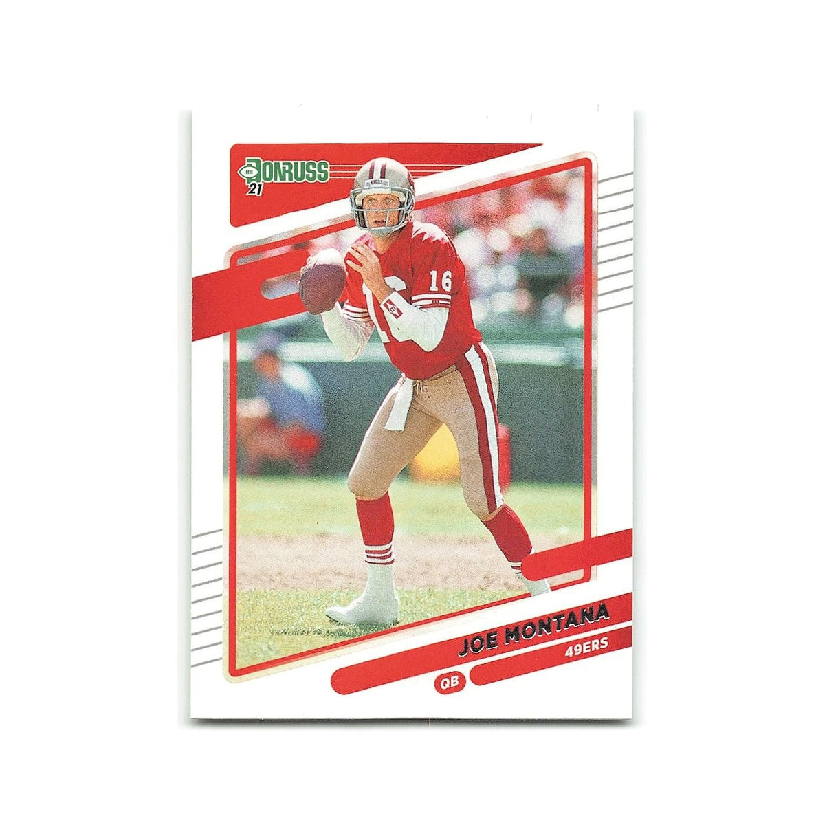 Joe Montana 2021 Donruss #57 San Francisco 49ers Football Card NM
