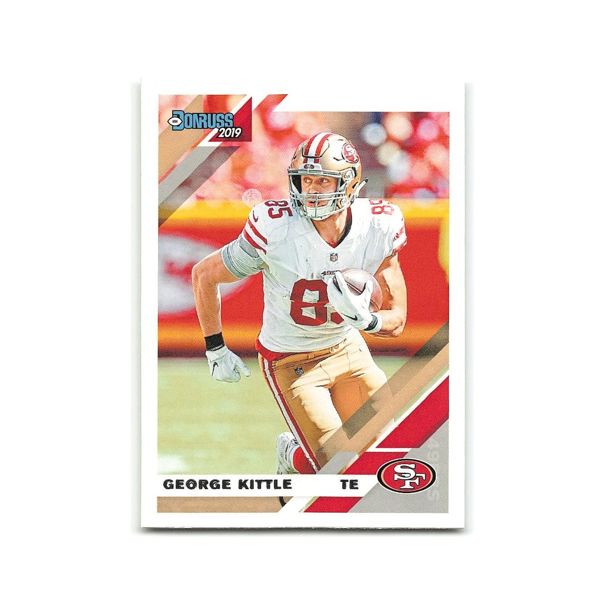 George Kittle 2019 Donruss #224 San Francisco 49ers Football Card NM
