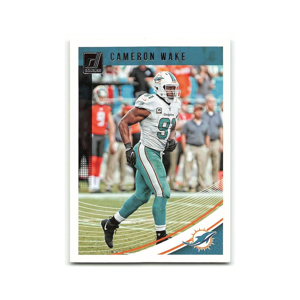 Cameron Wake 2018 Donruss #170 Miami Dolphins Football Card NM