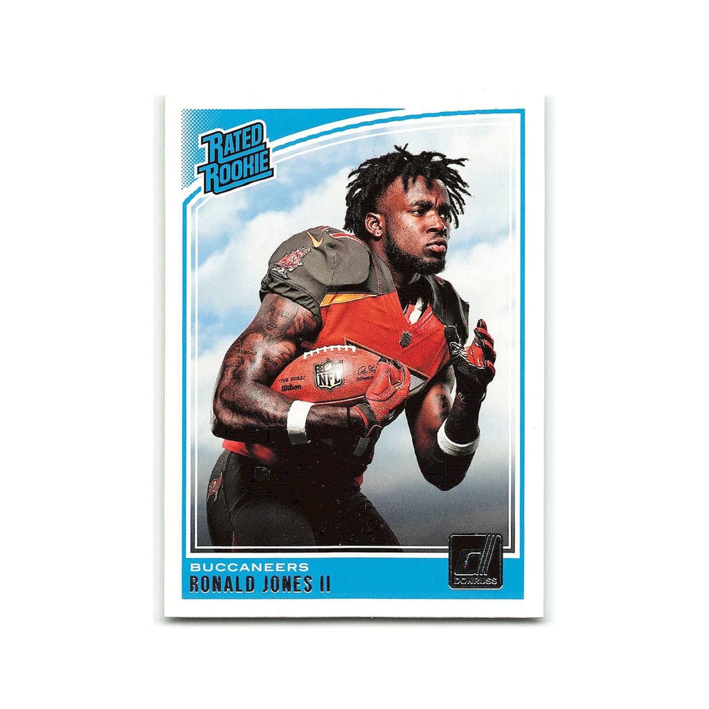 Ronald Jones II Rookie 2018 Donruss #309 Tampa Bay Buccaneers Football Card NM