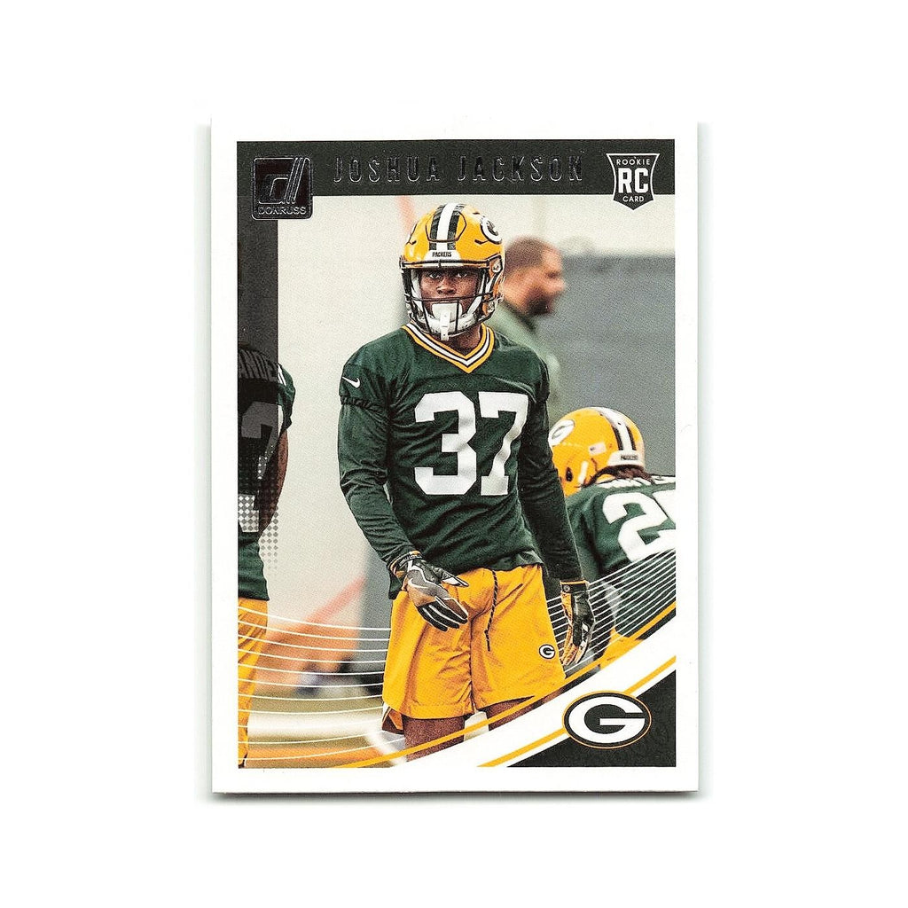 Joshua Jackson Rookie 2018 Donruss #367 Green Bay Packers Football Card NM