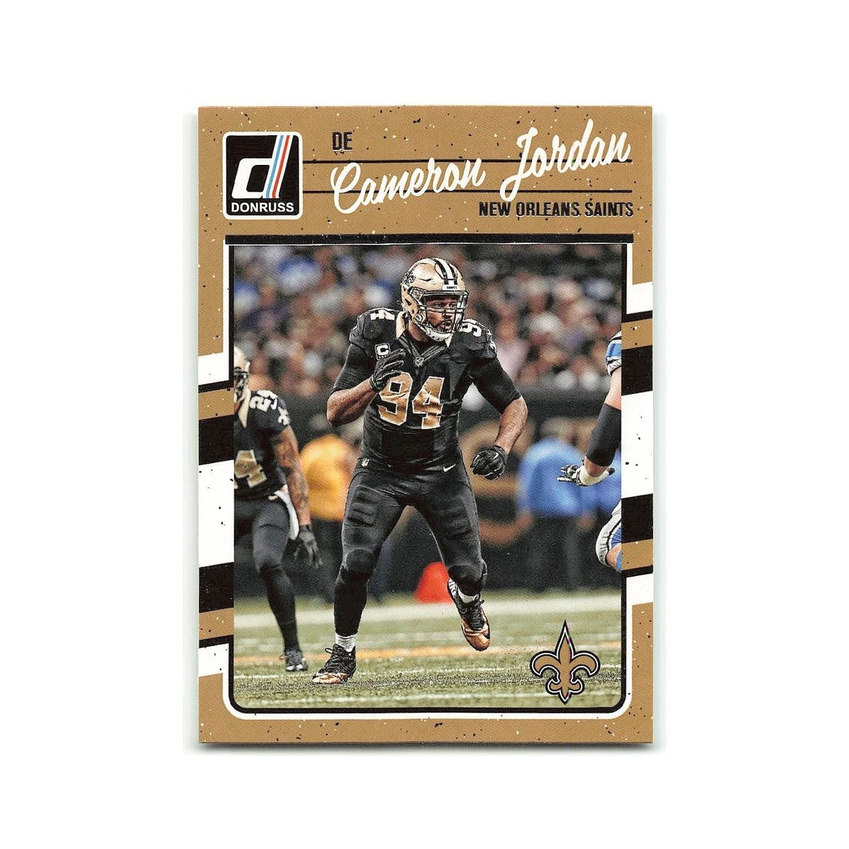 Cameron Jordan 2016 Donruss #196 New Orleans Saints Football Card NM